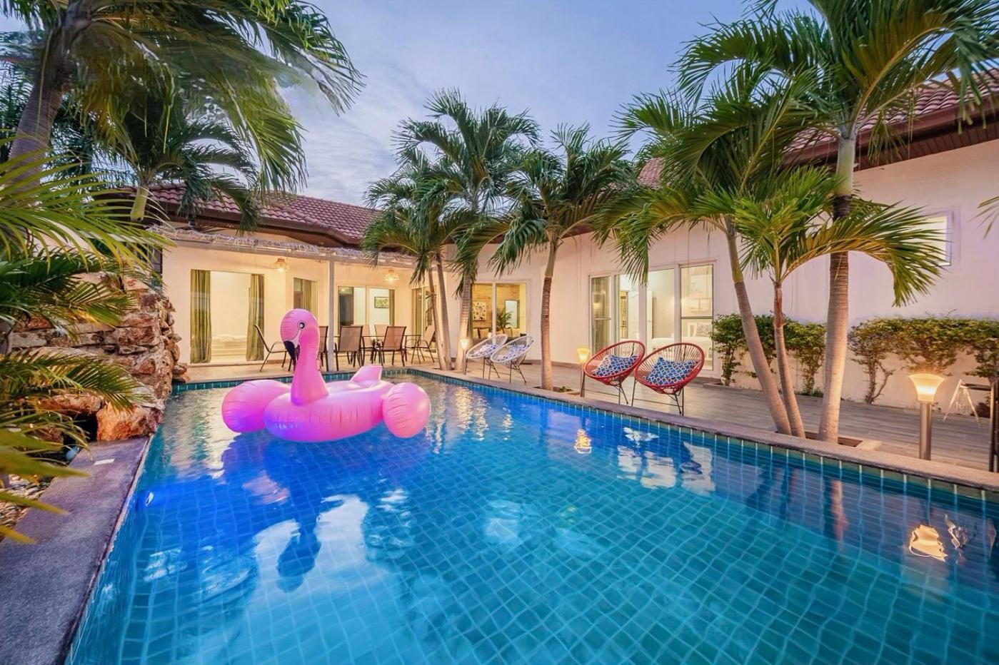 Majestic Residence Pool Villa 4 Bedrooms Private Beach Pattaya Exterior photo